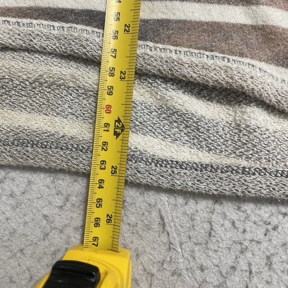 Kut from the Kloth Sweater Womens Large Fleece Cropp Long Sleeve Round Neck - Picture 11 of 11